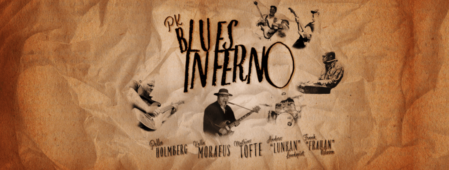 Kalle Moraeus & PK Bluesinferno Västervik 12 mars